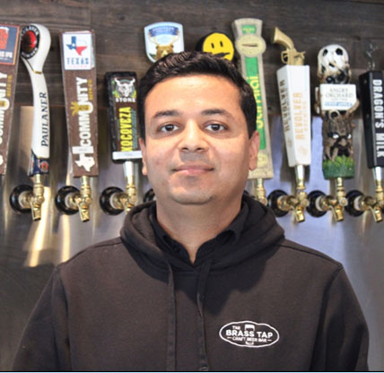 Brass Tap Franchisee Sid Patel